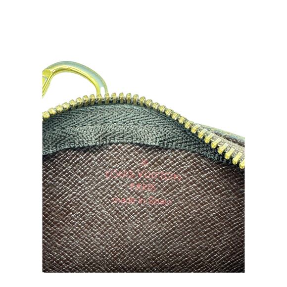 🔴 Louis Vuitton Key Pouch Cles - Damier Ebene - Picture 8 of 9